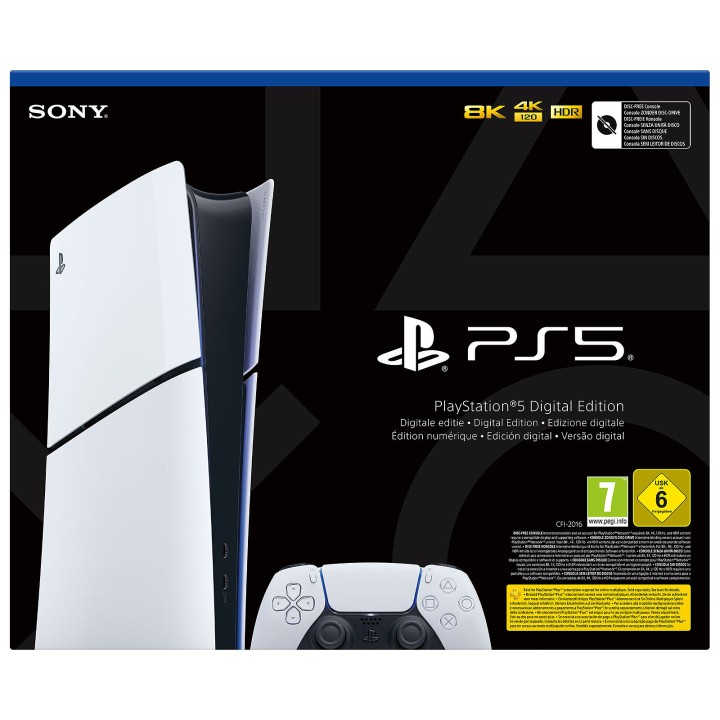 Sony PlayStation 5 Slim Digital Edition Console Playstation 5 Sony ...