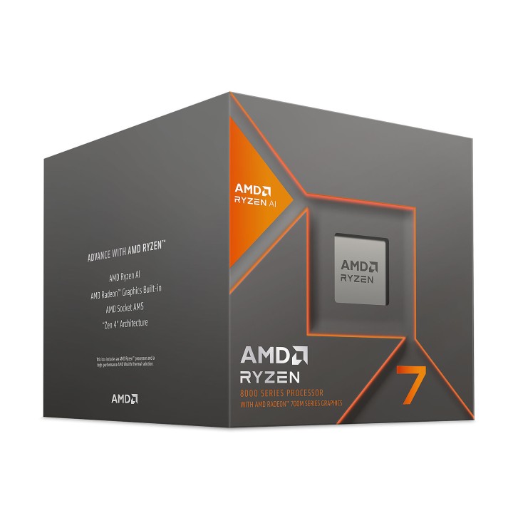 AMD Ryzen 7 8700G Wraith Spire (4.2 GHz / 5.1 GHz) Socket AM5 AMD M...