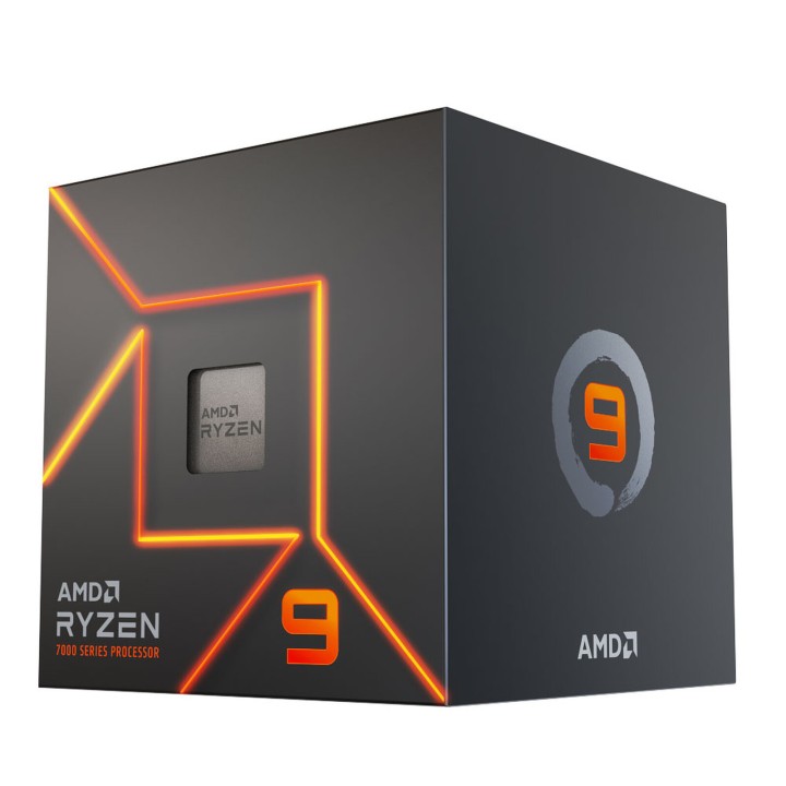 AMD Ryzen 9 7900 Wraith Prism (3.7 GHz / 5.4 GHz) BOX Processeurs A...