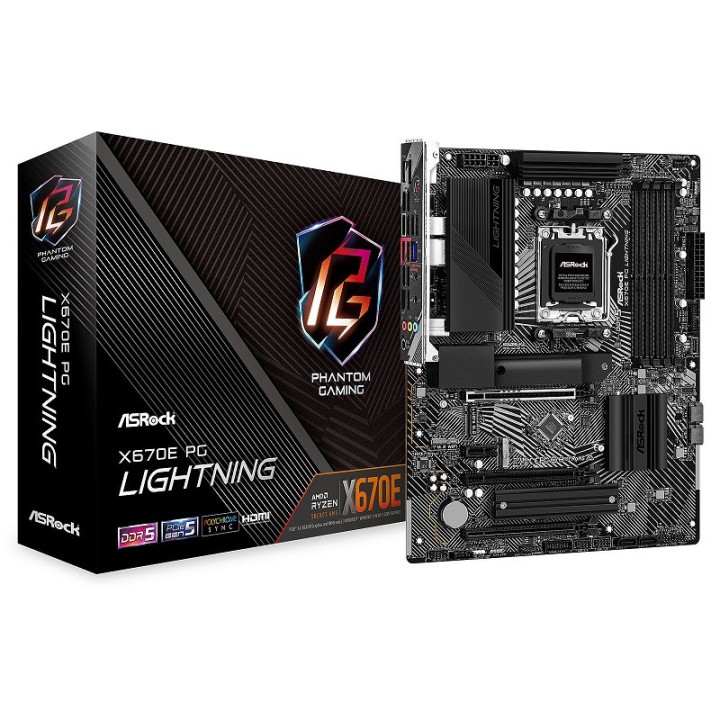 ASRock X670E PG Lightning Cartes mères ASRock Maroc