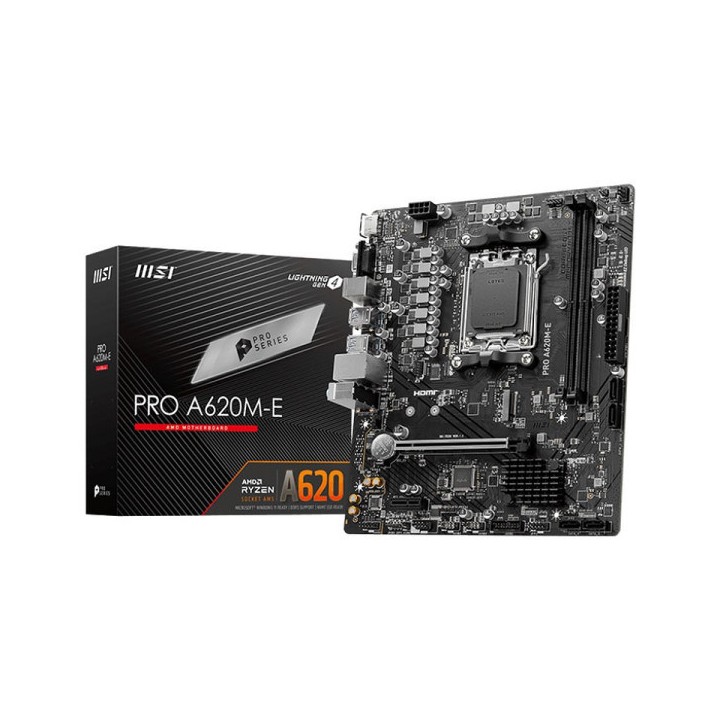 MSI PRO A620M-E Socket AM5 MSI Maroc