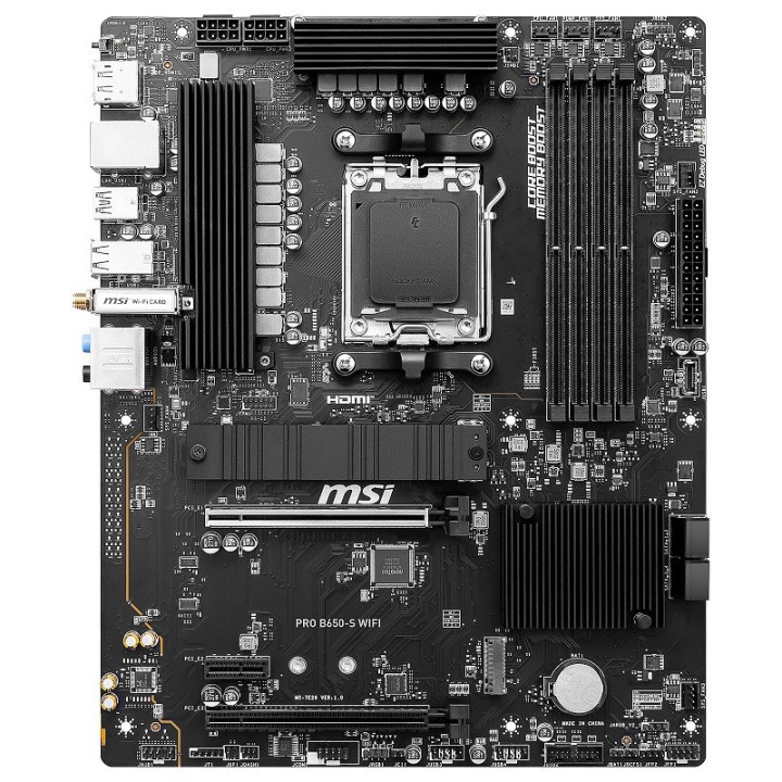 MSI PRO B650-S WIFI Socket AM5 MSI Maroc