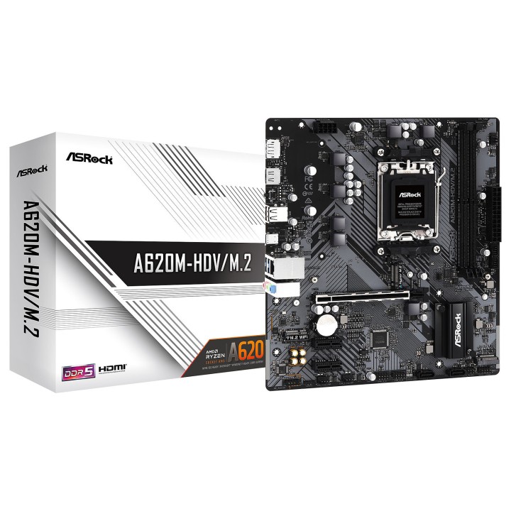 ASRock A620M-HDV/M.2 Cartes mères ASRock Maroc