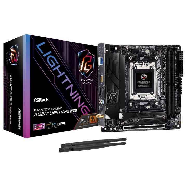 ASRock A620I Lightning WiFi Cartes mères ASRock Maroc