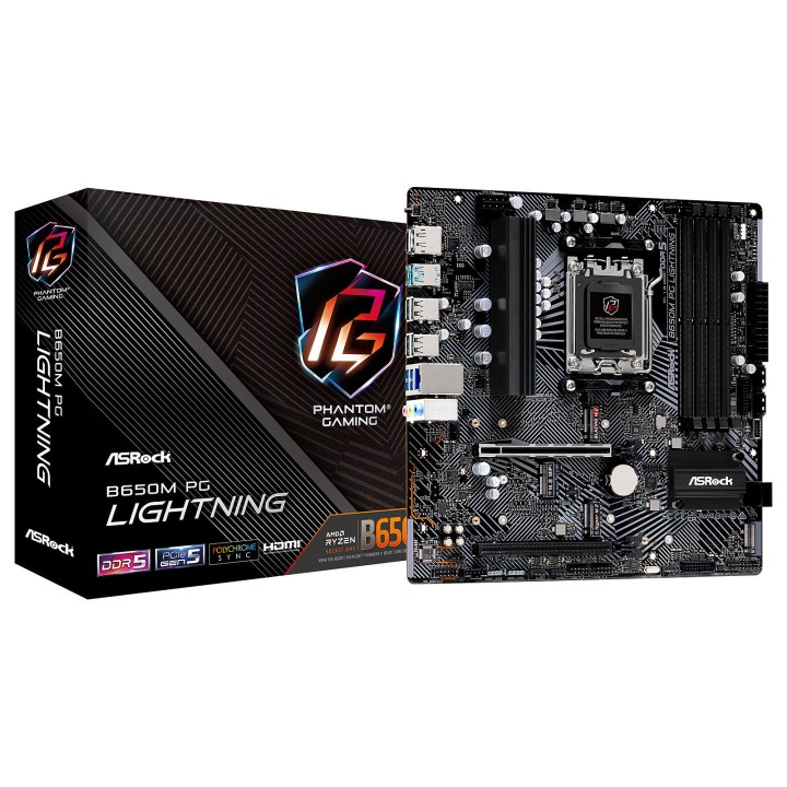 ASRock B650M PG Lightning Cartes mères ASRock Maroc