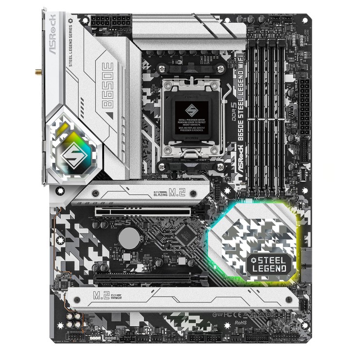 ASRock B650E Steel Legend WiFi Cartes mères ASRock Maroc