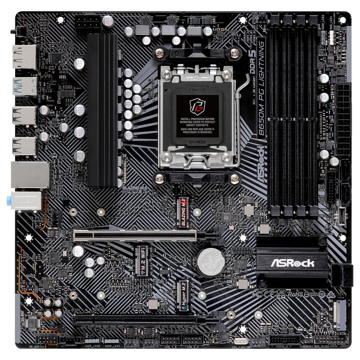 ASRock B650M PG Lightning Cartes mères ASRock Maroc