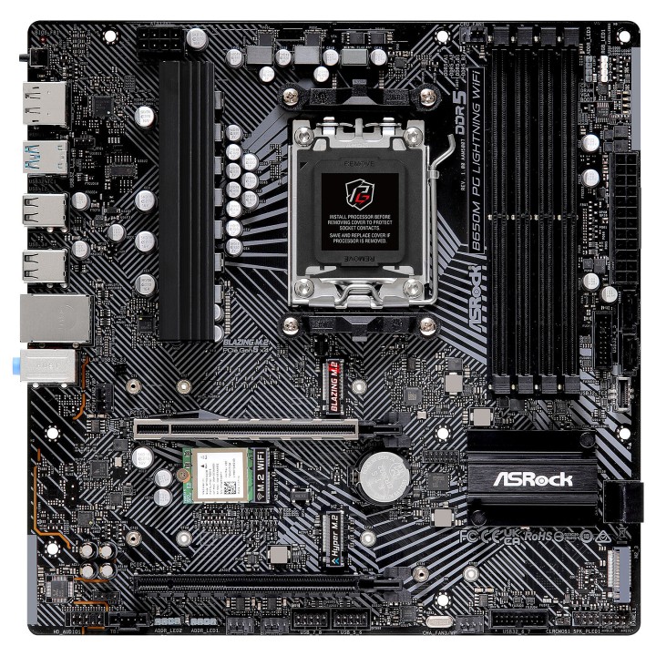 ASRock B650M PG Lightning WiFi Cartes mères ASRock Maroc