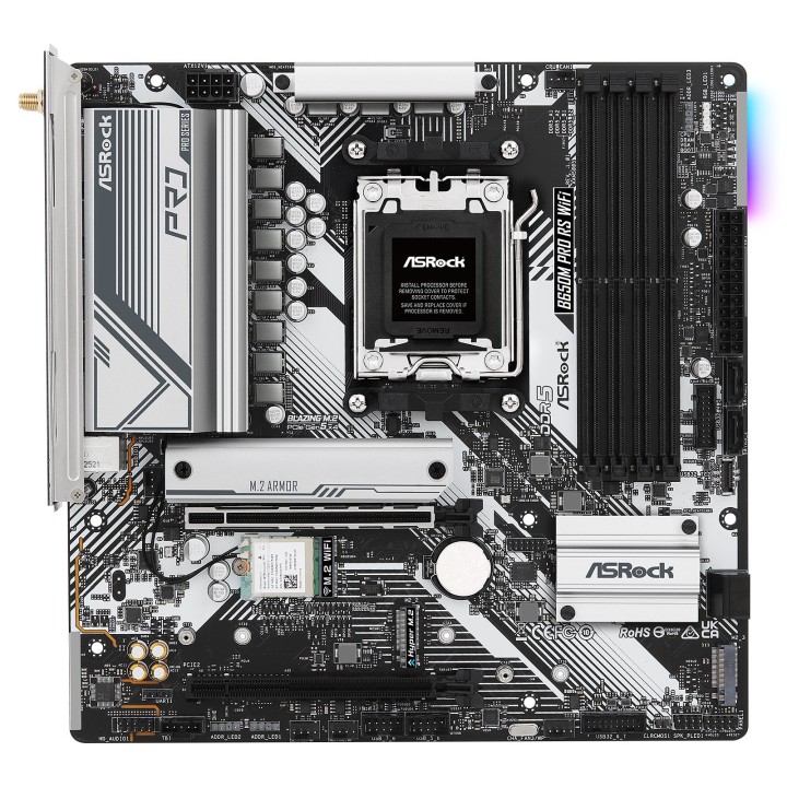 ASRock B650M Pro RS WiFi Cartes mères ASRock Maroc