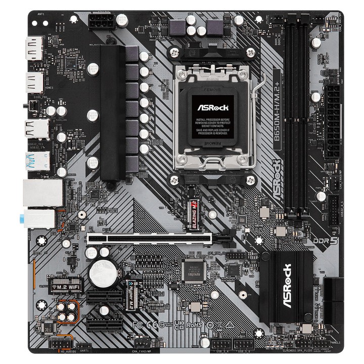 ASRock B650M-H/M.2+ Socket AM5 ASRock Maroc