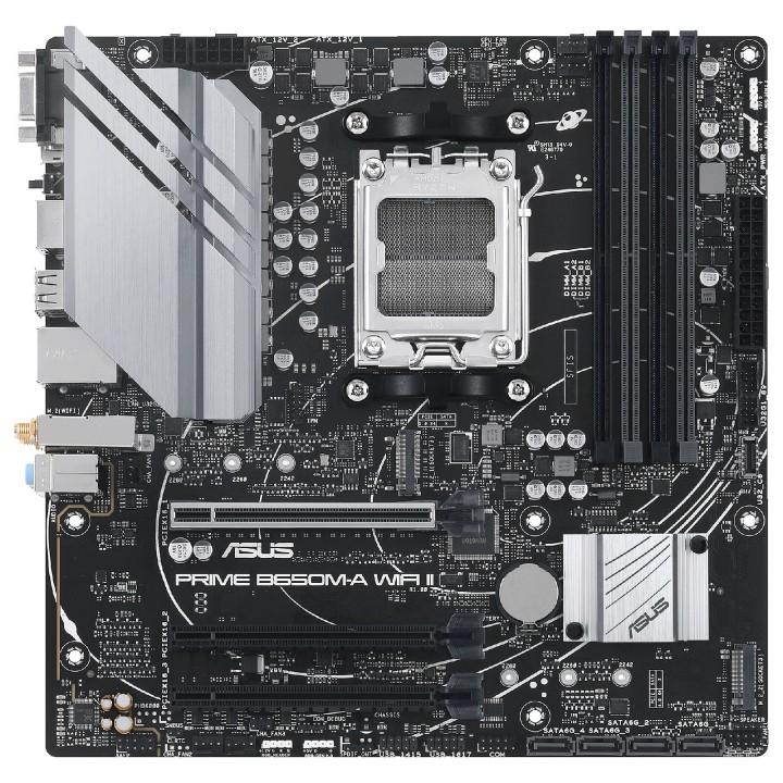 ASUS PRIME B650M-A WIFI II Cartes mères ASUS Maroc