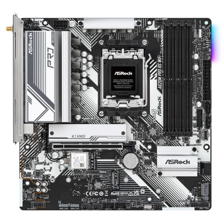 ASRock A620M Pro RS WiFi Cartes mères ASUS Maroc