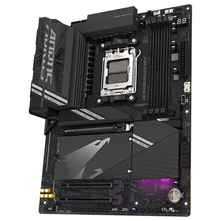 Gigabyte X870 AORUS ELITE WIFI7 Socket AM5 Gigabyte Maroc