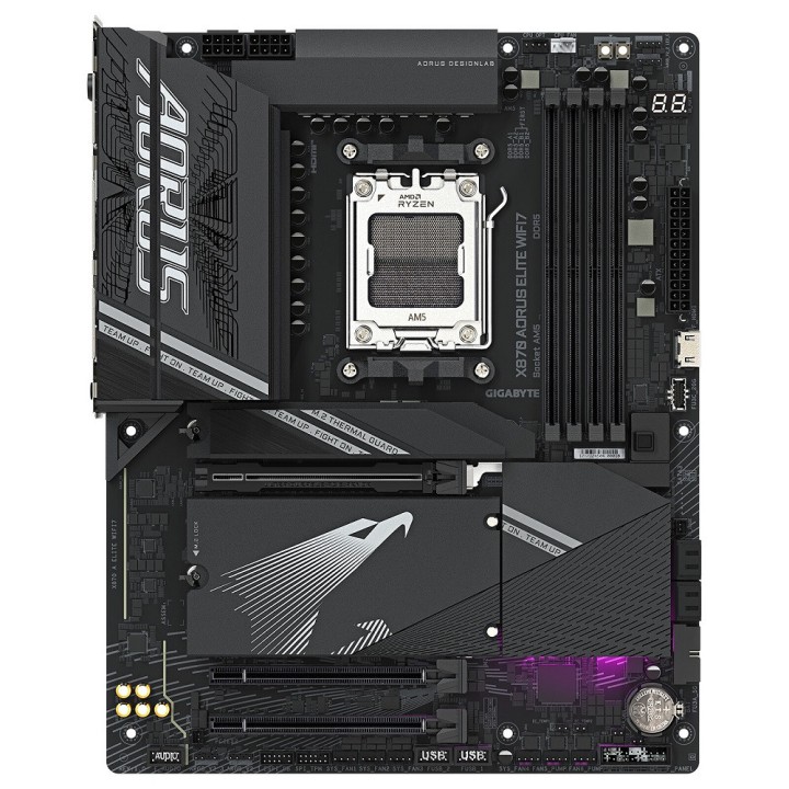 Gigabyte X870 AORUS ELITE WIFI7 Socket AM5 Gigabyte Maroc