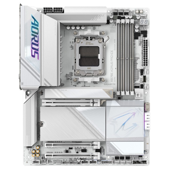 Gigabyte X870E AORUS PRO ICE Socket AM5 Gigabyte Maroc