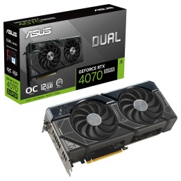 ASUS Dual GeForce RTX 4070 SUPER OC Edition 12G Cartes graphiques A...