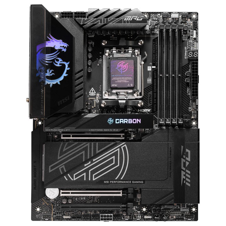 MSI MPG X870E CARBON WIFI Socket AM5 MSI Maroc