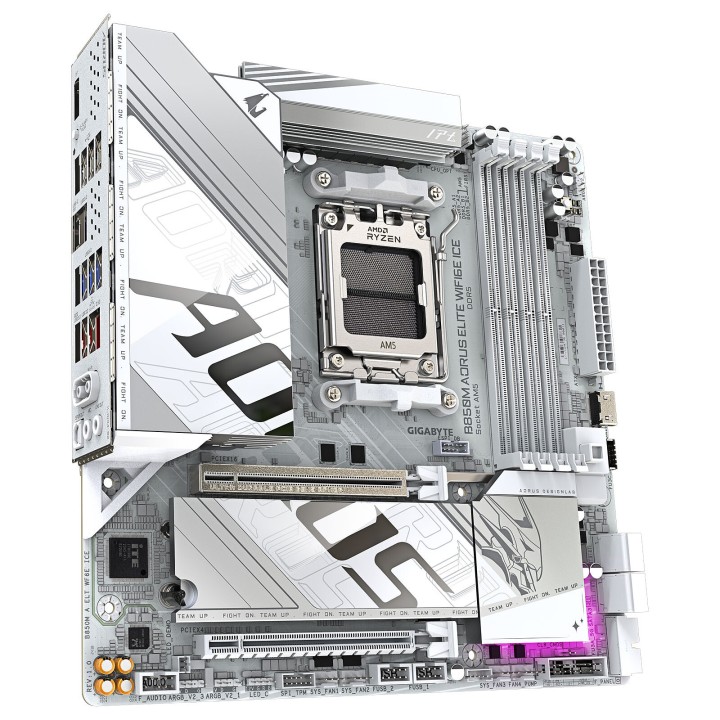 Gigabyte B850M AORUS ELITE WIFI6E ICE Socket AM5 Gigabyte Maroc