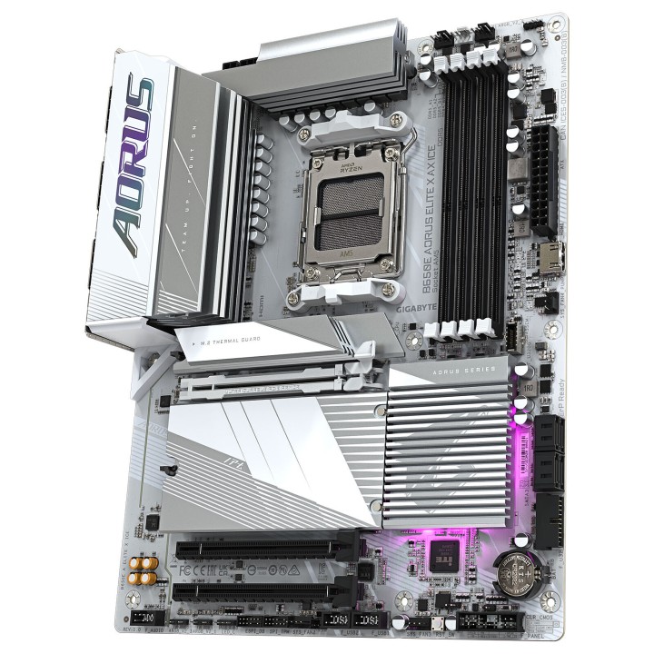 Gigabyte B650E AORUS ELITE X AX ICE Socket AM5 Gigabyte Maroc