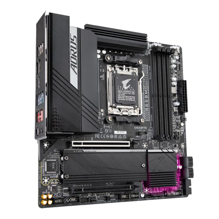 Gigabyte B650M AORUS ELITE Socket AM5 Gigabyte Maroc