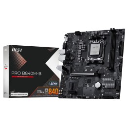 MSI PRO B840M-B Socket AM5 MSI Maroc