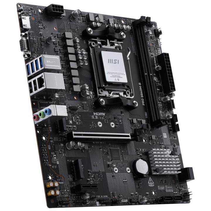 MSI PRO B840M-B Socket AM5 MSI Maroc