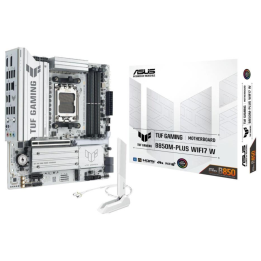 ASUS TUF GAMING B850M-PLUS WiFi7 White Socket AM5 ASUS Maroc