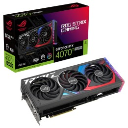 ASUS ROG Strix GeForce RTX 4070 Ti SUPER 16GB Cartes graphiques ASU...