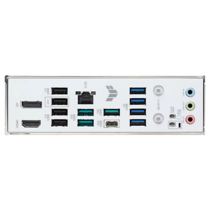 ASUS TUF GAMING B850M-PLUS WiFi7 White Socket AM5 ASUS Maroc