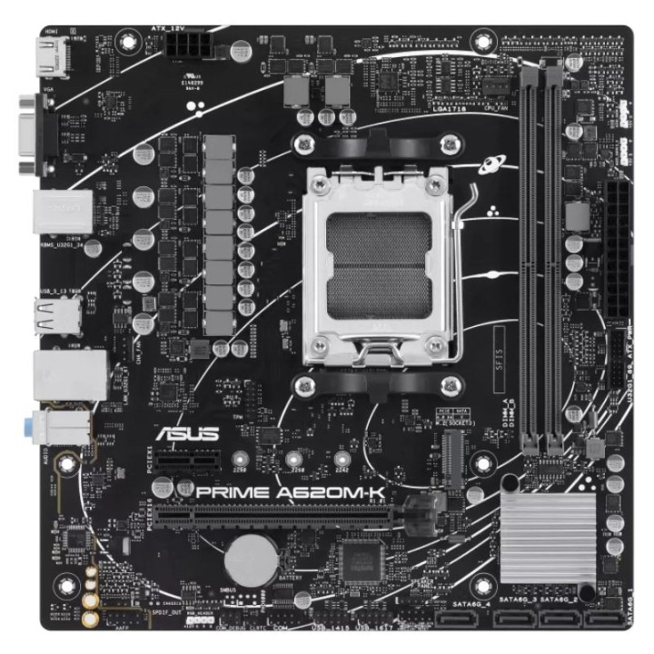ASUS PRIME A620M-K Socket AM5 ASUS Maroc