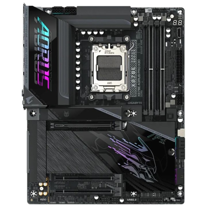 Gigabyte X870E AORUS PRO X3D Socket AM5 Gigabyte Maroc