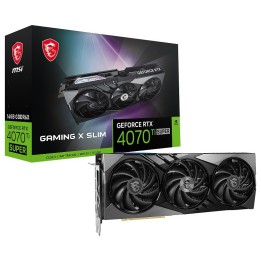 MSI GeForce RTX 4070 TI SUPER GAMING X SLIM 16GB GDDR6X Cartes grap...