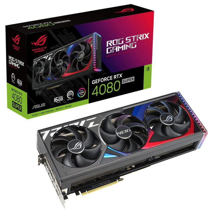 ASUS ROG Strix GeForce RTX 4080 SUPER 16GB Cartes graphiques ASUS M...