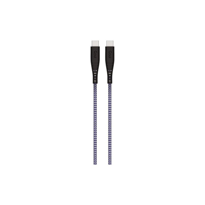 Goui Flex Câble Type-C vers Type-C 1,5 mètre - Bleu foncé Câbles Go...