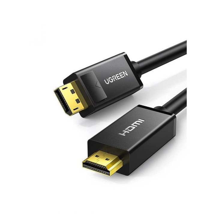 Ugreen Cable Displayport Male vers HDMI Male 2M (10202) Connectique...