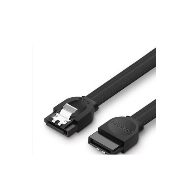 Ugreen DATA Cable SATA 3.0 0,5M DB DESIGN Connectique UGREEN Maroc
