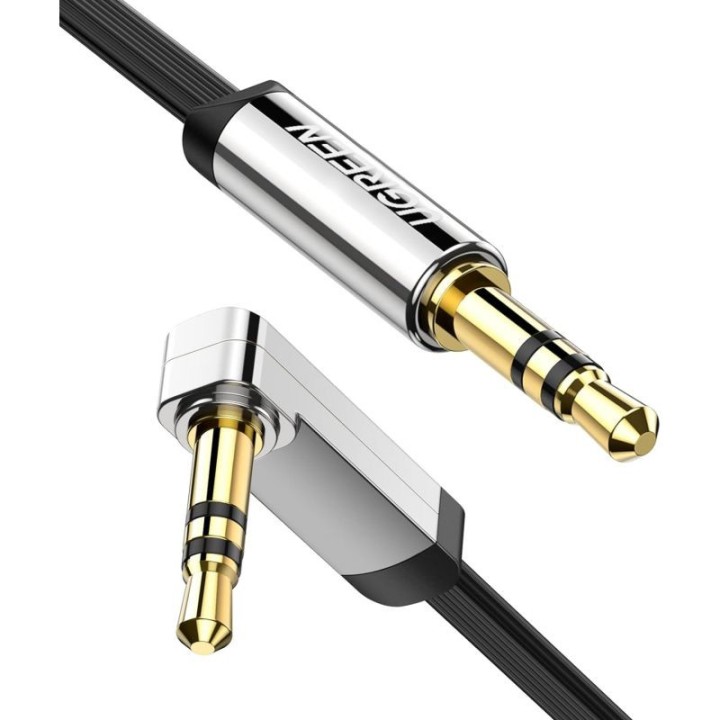 Ugreen Cable Audio Jack flat Angled 3.5mm Male to Male 1.5M (10598)...