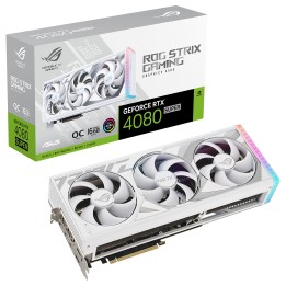 ASUS ROG Strix GeForce RTX 4080 SUPER White OC Edition 16GB Cartes ...