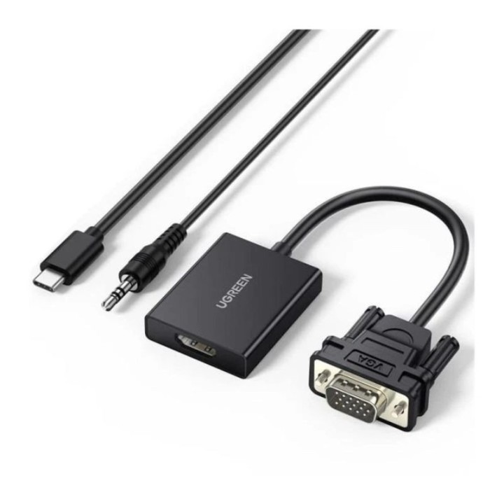 Ugreen Adaptateur VGA Male to HDMI Female (50945) Connectique 50945
