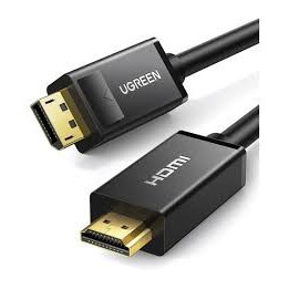 Ugreen Cable DP Male to HDMI Male 1,5M Connectique 10239