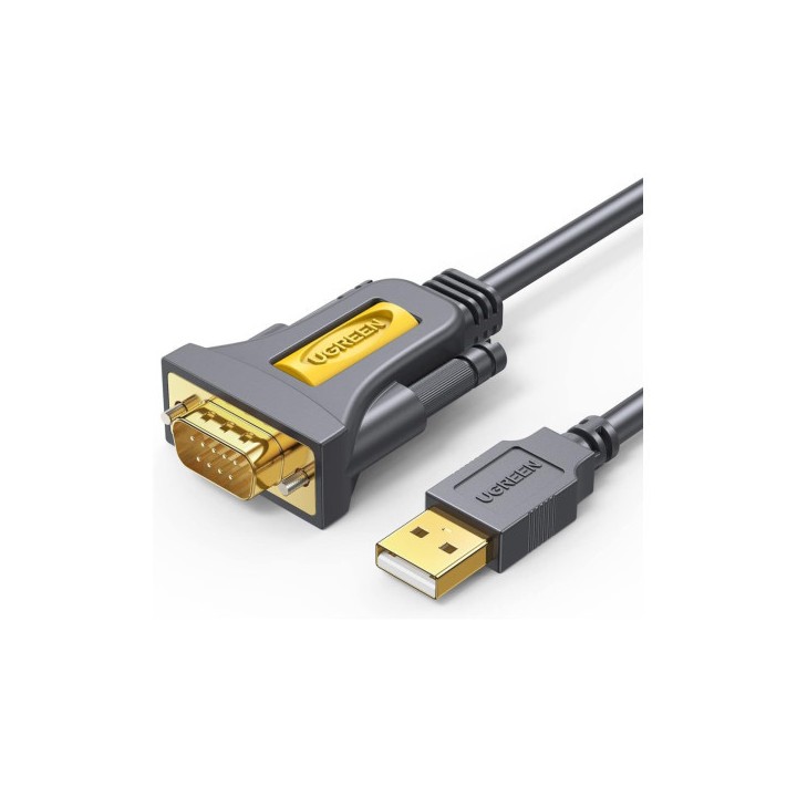 Ugreen Adaptateur USB 2.0 to DB9 RS-232 Male 1.5M (20211) Connectiq...
