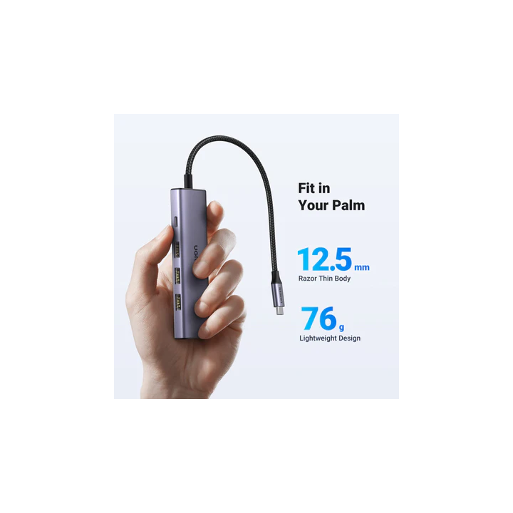 Ugreen HUB USB-C 5 en 1 (15596) Connectique 15596