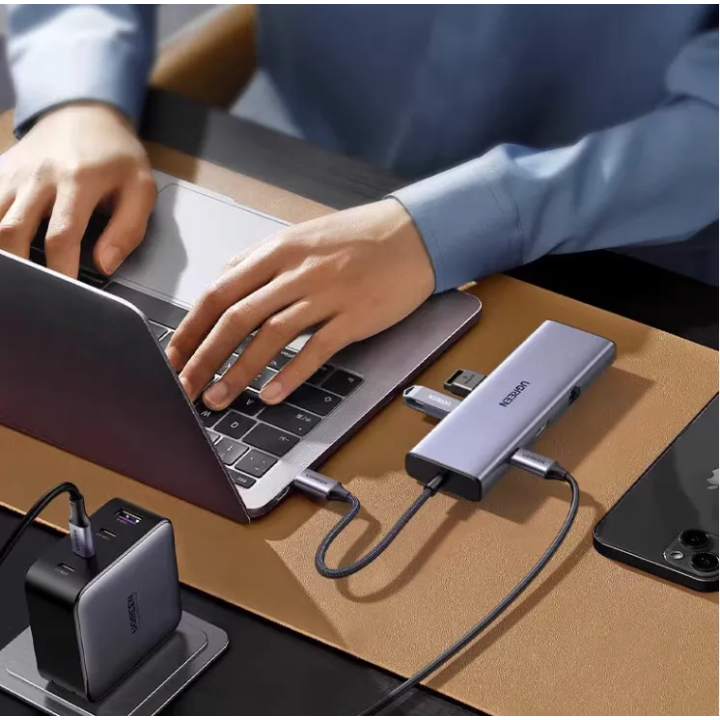 HUB USB-C Ugreen 9 en 1 (15600) Connectique 15600