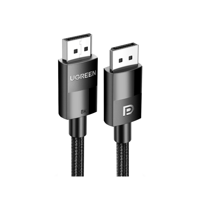 Ugreen Cable DP 1.4 Male To Male Cable 8K 1M Connectique 80390