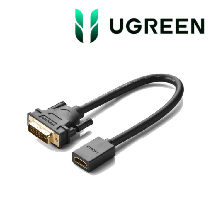Ugreen Adaptateur DVI Male To HDMI Female Connectique 20118