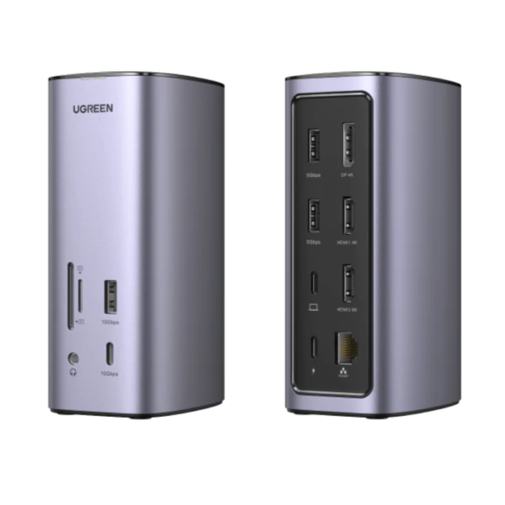 Ugreen Station d accueil USB-C MF 12 en 1 Connectique 90325