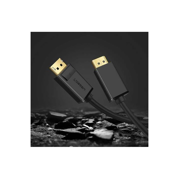 Ugreen Cable DP 1.2 Male to Male 2M Connectique PC 10211