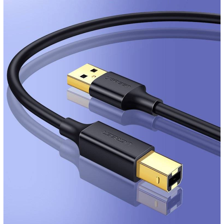 UGREEN Cable Imprimante USB 2.0 A Mâle vers USB B Mâle 1.5M Connect...
