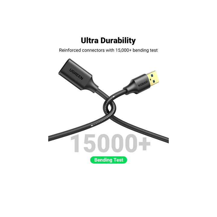 Ugreen Cable USB 3.0 to Female USB 3.0 2M (10373) Connectique PC 10373