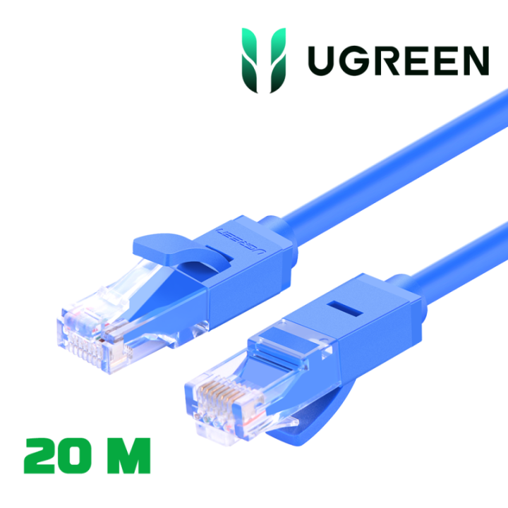 Ugreen Cable Ethernet CAT6 20M Connectique PC 11206